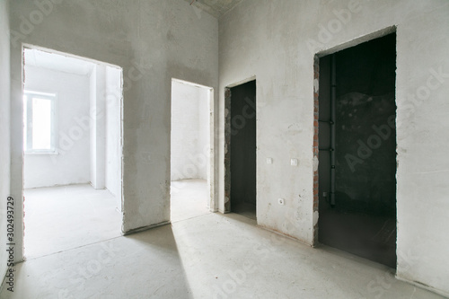 Wallpaper Mural interior of the apartment without decoration Torontodigital.ca