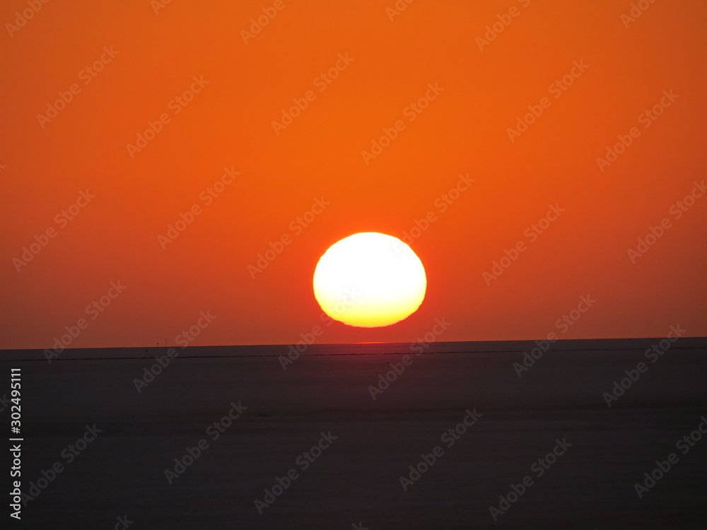 sunrise in Africa