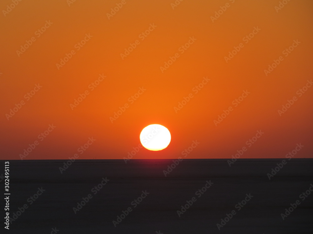 sunrise in Africa