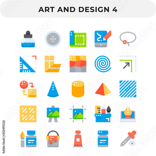 Flat Icons Pack for UI. Pixel perfect vector icon set for web design and website application.