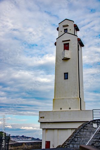 lighthouse at sain jean de Luz