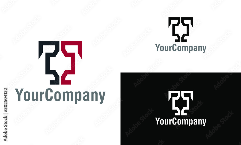 Abstract letter T and architecture logo template design. Creative vector emblem, for icon or design concept. Creative letter T and architecture logo template design. Abstract letter T and architecture logo template design. Creative vector emblem, for icon or design concept. Creative letter T and architecture logo template design.
