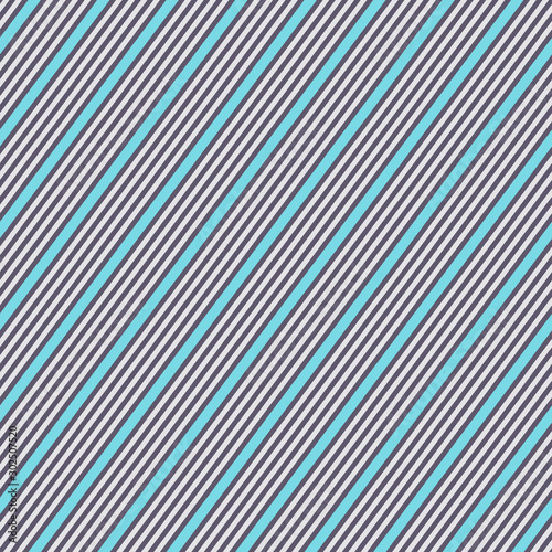 Abstract seamless stripped pattern. Parallel diagonal lines of different thickness.