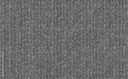 Vector fabric texture. Distressed texture of weaving fabric. Grunge background. Abstract halftone vector illustration. Overlay for interesting effect and depth. Black isolated on white background.