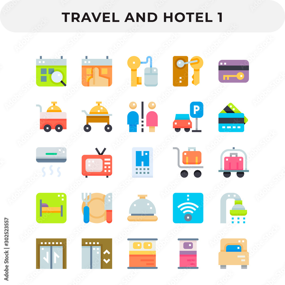 Flat Icons Pack for UI. Pixel perfect vector icon set for web design and website application. Flat Icons Pack for UI. Pixel perfect vector icon set for web design and website application.
