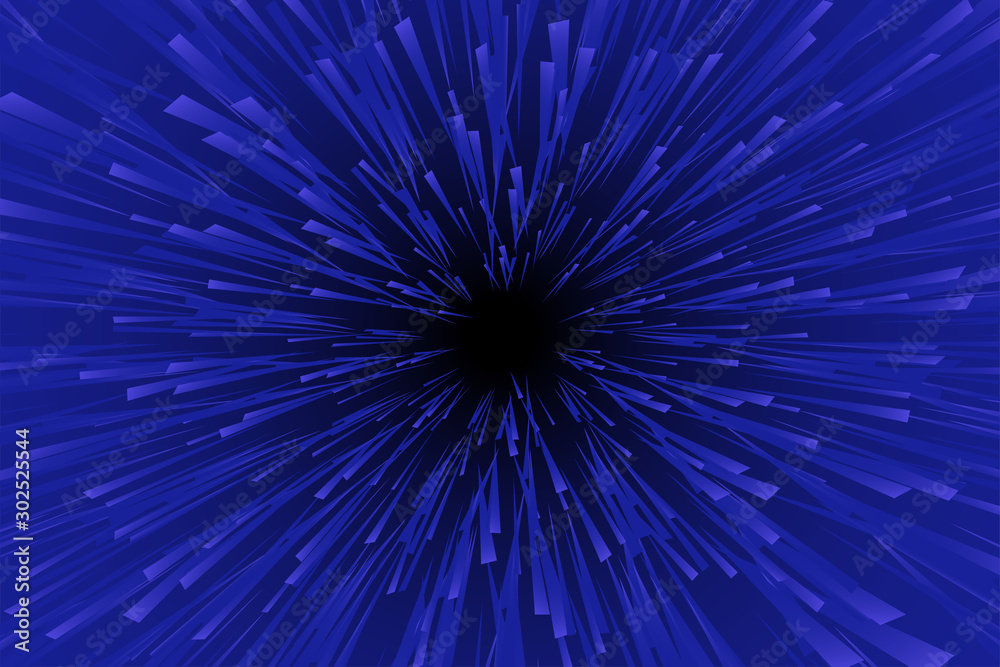 hyper speed. vector design. abstract modern background. warp drive. futuristic space tunnel for travel at the speed of light. time travelerspace concept. stars blur