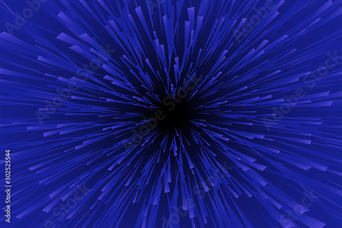 Obraz na płótnie hyper speed. vector design. abstract modern background. warp drive. futuristic space tunnel for travel at the speed of light. time travelerspace concept. stars blur w salonie