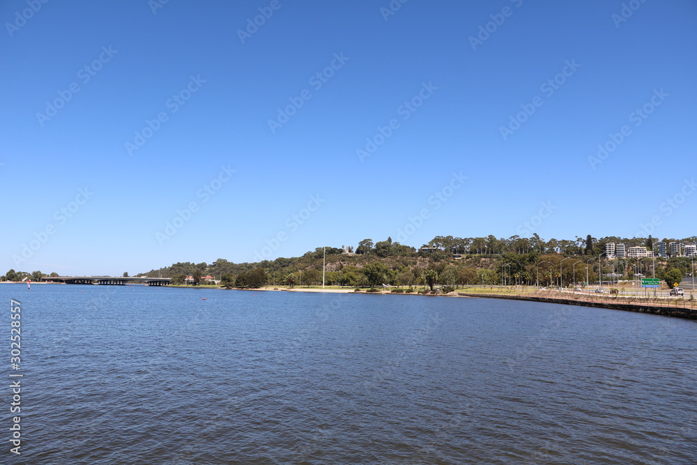 Perth at Swn river in Western Australia