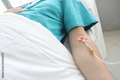IV drip in hospital