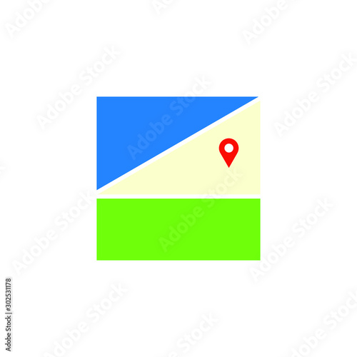 Free Download Location pin or maps, vector design icon symbol. - GFXLoad