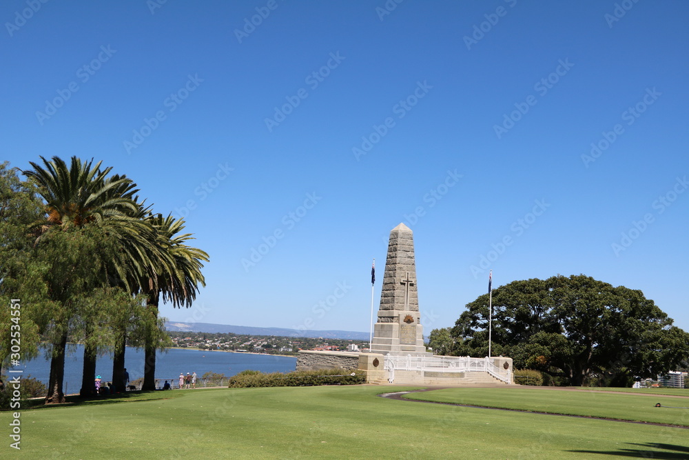 The War Memorial in Kings Park Perth, Western Australia