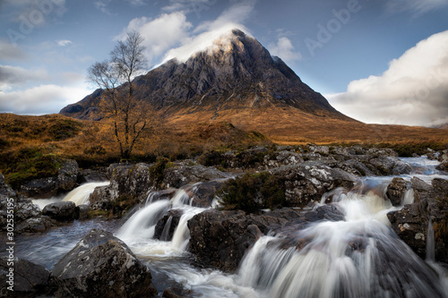 Glencoe Buachaille Etive Mor known for its desolation and atmosphere.