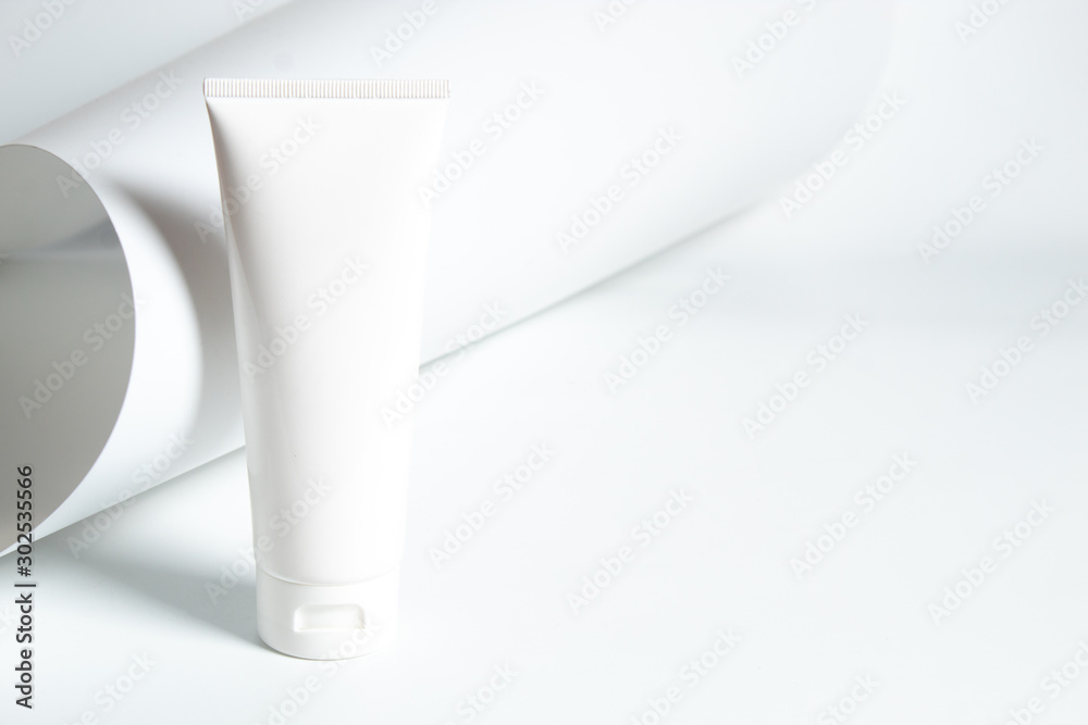 beauty spa medical skincare and cosmetic lotion cream bottle packaging on white decor background, healthy and medicine concept beauty spa medical skincare and cosmetic lotion cream bottle packaging on white decor background, healthy and medicine concept