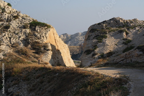 Rocks in the mountains