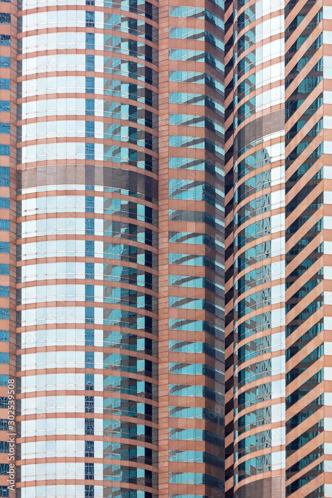 Striped Pattern Skyscraper Striped Pattern Skyscraper