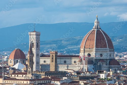 Firenze Italy, panoramic view