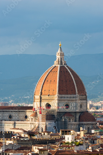 Night view Firenze, Italy. Santa Maria del Fiore Duomo