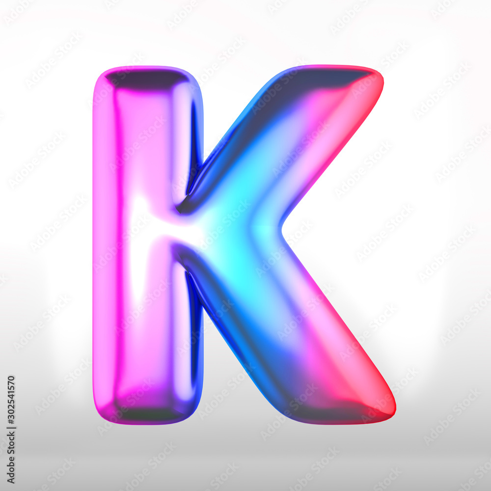 Holographic english alphabet uppercase isolated on white. 3D rendered multicolor glossy alphabet type for poster, banner, advertisement, decoration. Holographic english alphabet uppercase isolated on white. 3D rendered multicolor glossy alphabet type for poster, banner, advertisement, decoration.