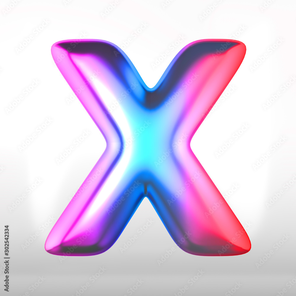 Holographic english alphabet uppercase isolated on white. 3D rendered multicolor glossy alphabet type for poster, banner, advertisement, decoration. Holographic english alphabet uppercase isolated on white. 3D rendered multicolor glossy alphabet type for poster, banner, advertisement, decoration.