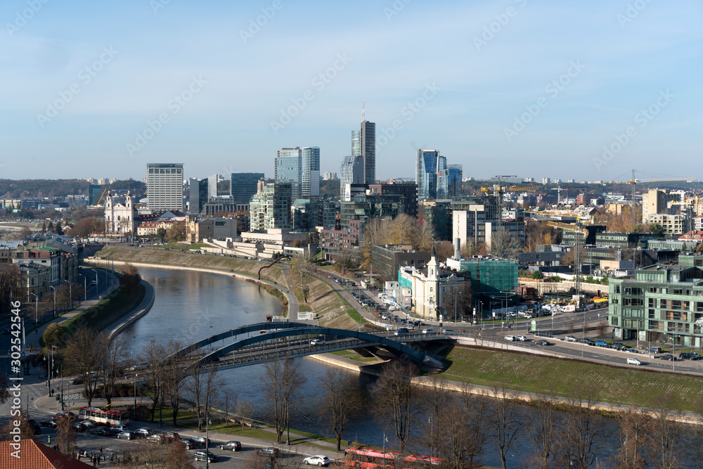 Vilnius and River Neris