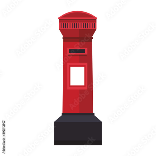 water hydrant icon, flat design