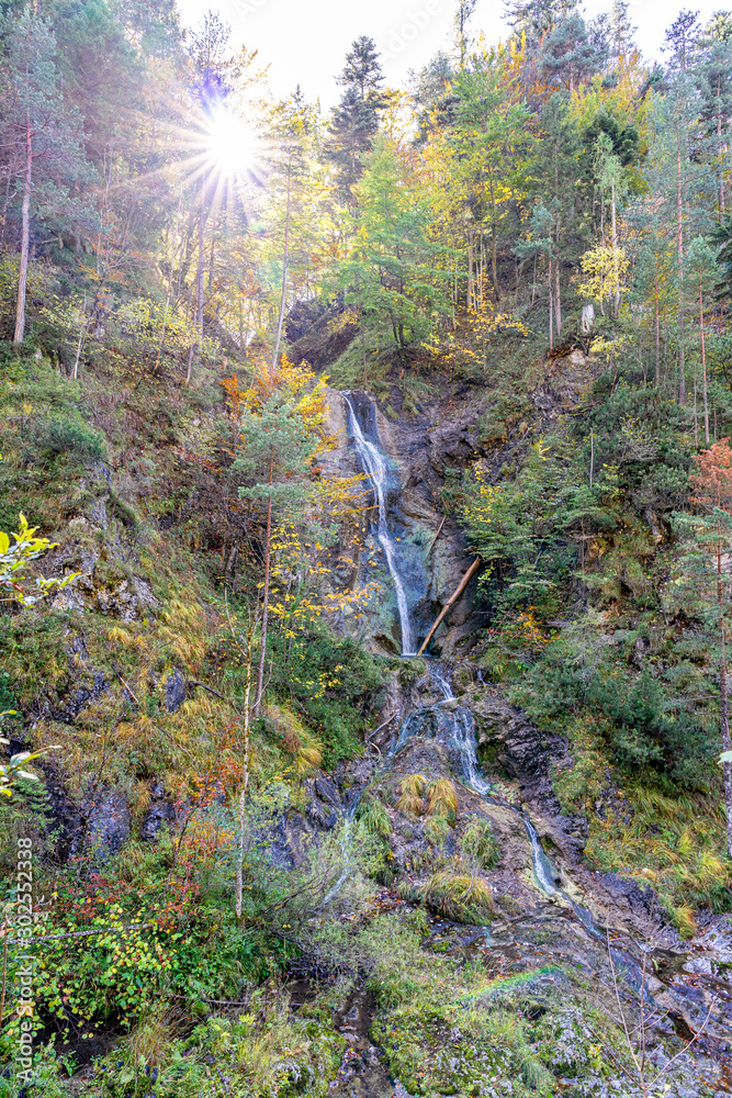 Sunny Autumn Day in the Oetschergraeben in Lower Austria Sunny Autumn Day in the Oetschergraeben in Lower Austria