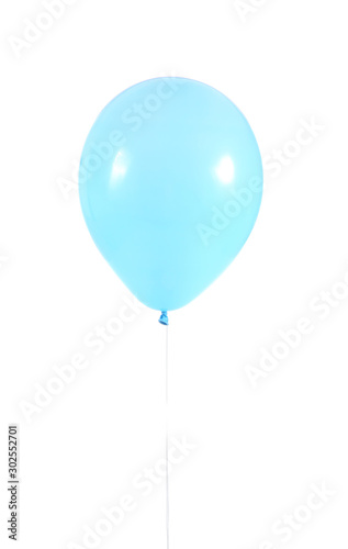 Air balloon on white background