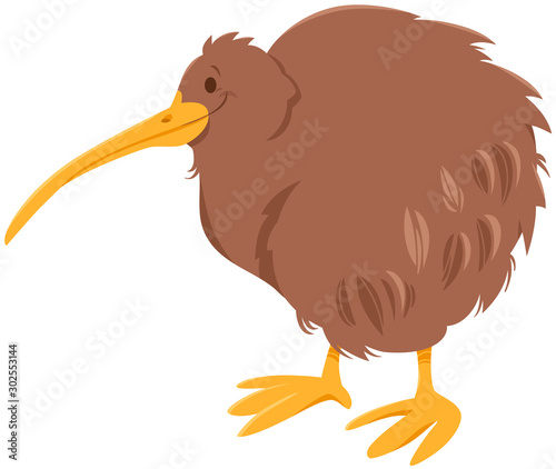 kiwi bird cartoon animal character
