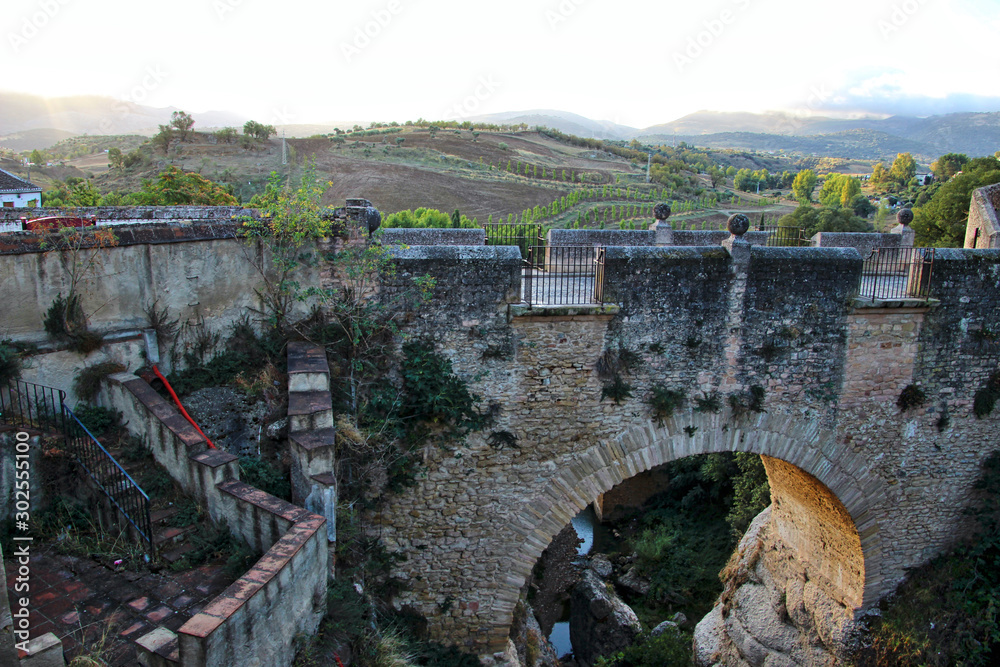 Die Brücke El Puente Nuevo in Ronda