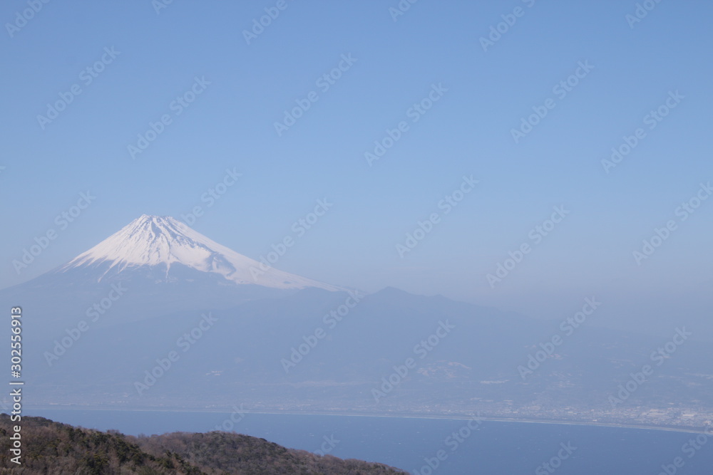 金冠山から見る富士山 金冠山から見る富士山