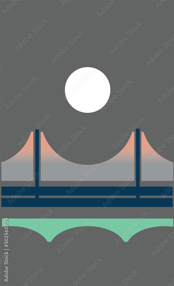 Fototapeta premium Abstract Graphic Print