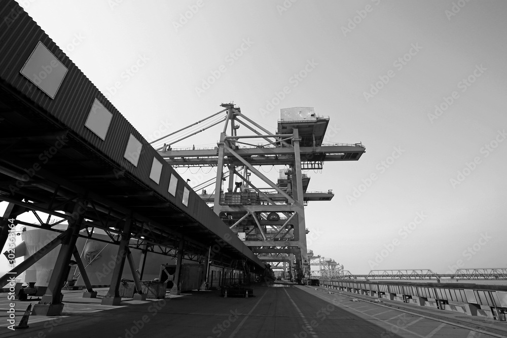 Modern cargo terminal Modern cargo terminal