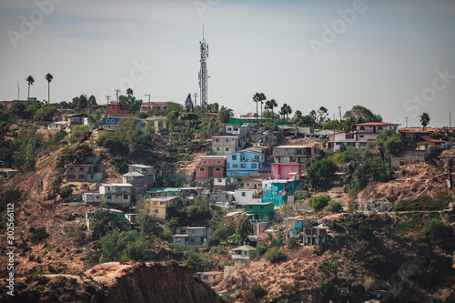 Tijuana ,view from United States photo