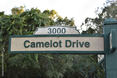 Sign Concept Street Camelot Drive, Haines City