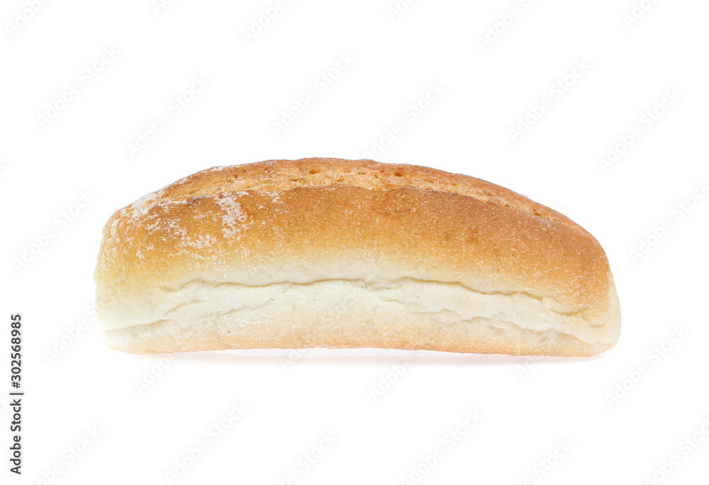 Bread isolated on white background