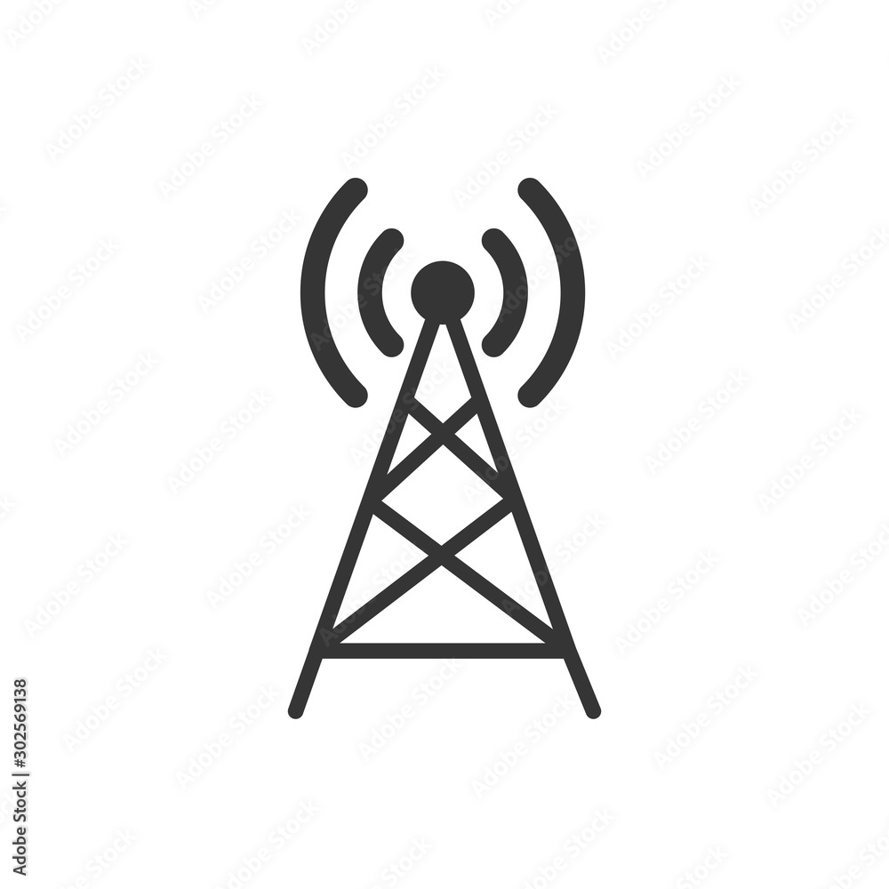 Transmiter Antena Icon Vector Illustration Transmiter Antena Icon Vector Illustration