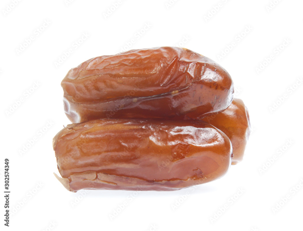 Dates palm isolated on white background Dates palm isolated on white background