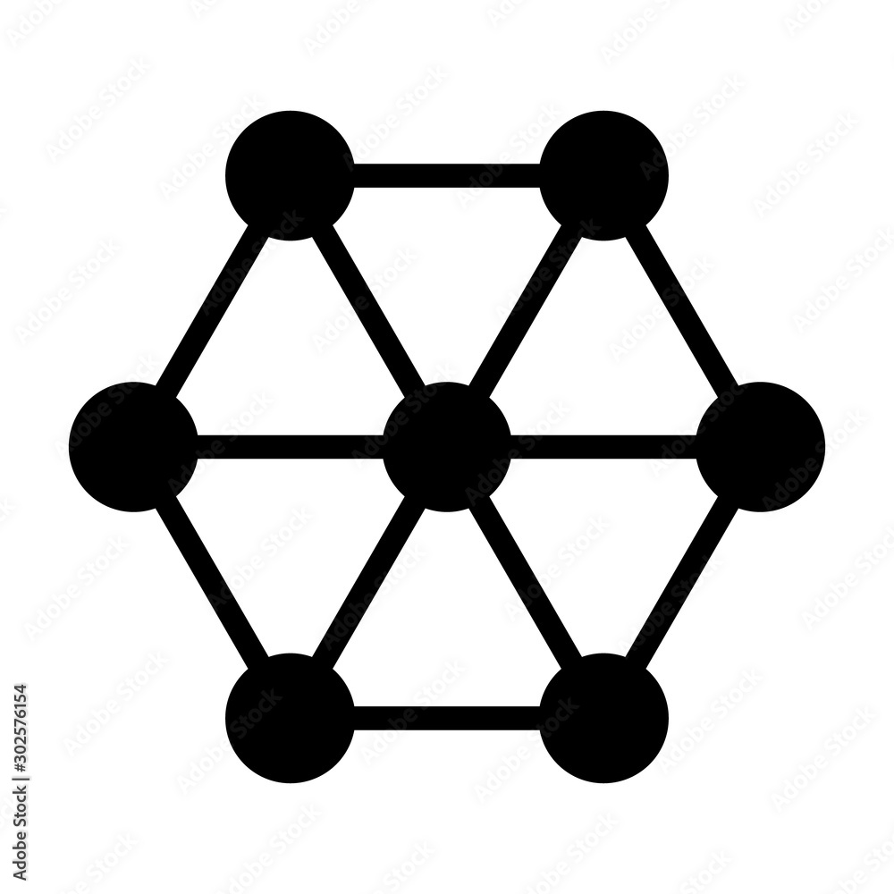 Network monitoring or social network flat vector icon for apps and websites Network monitoring or social network flat vector icon for apps and websites