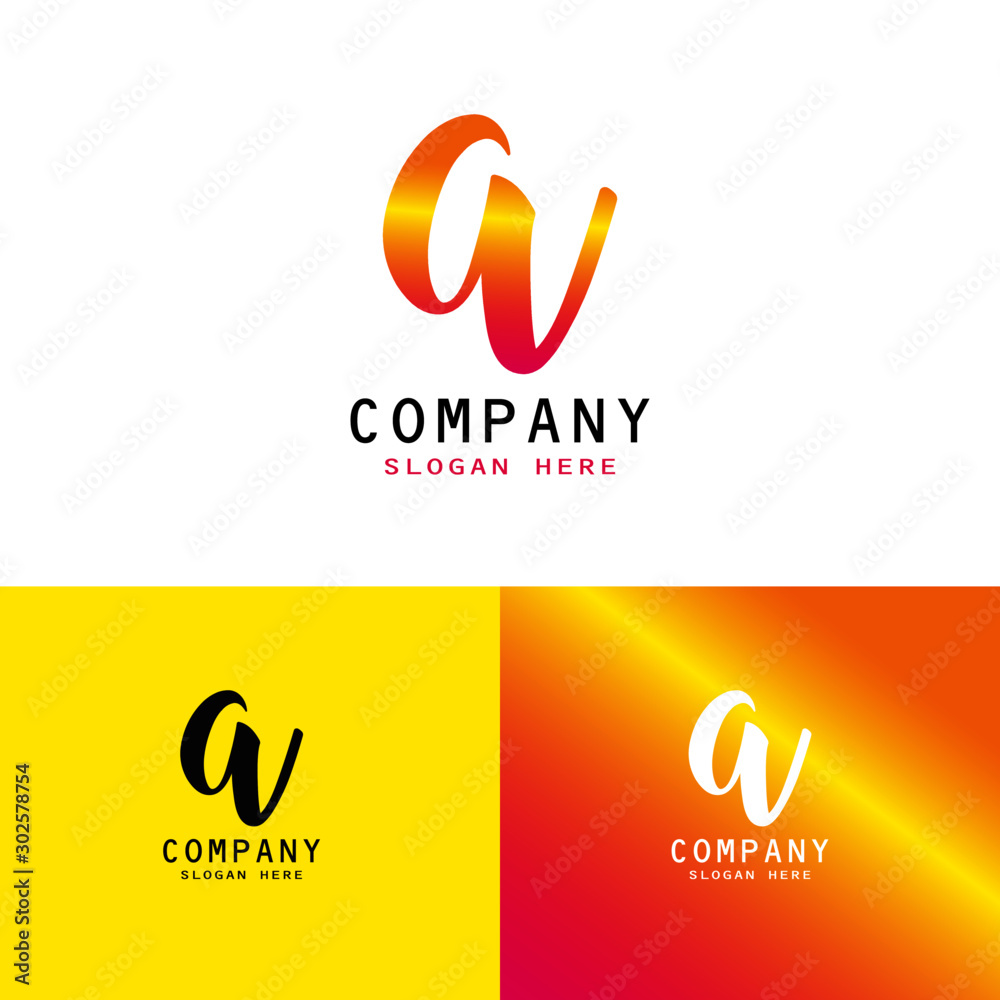 Fototapeta premium Logo Template, Logo Idea, Logo Concept, Modern, Elegant