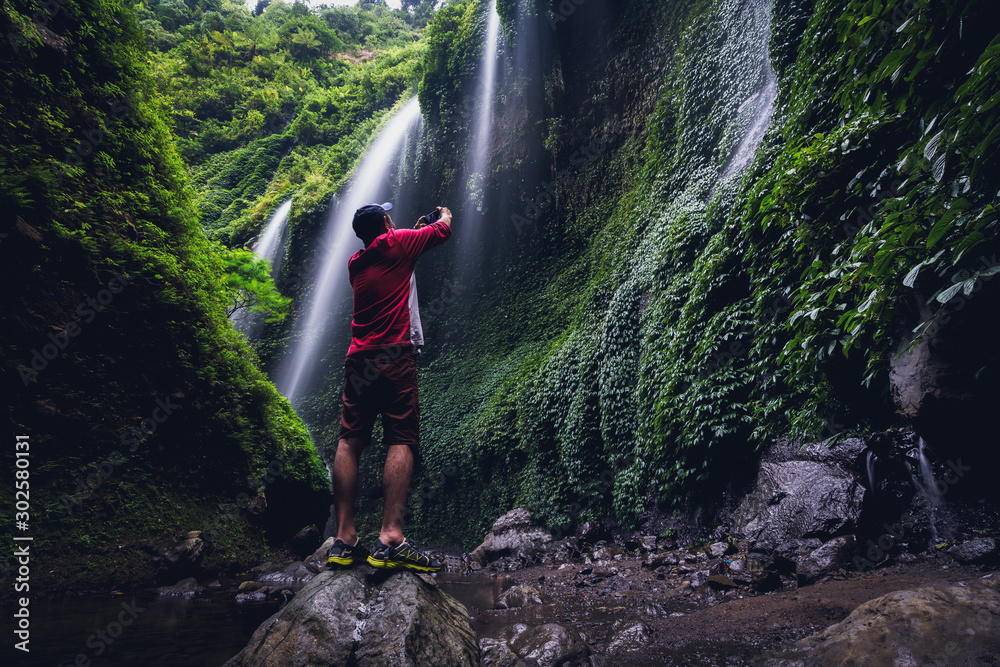 Obraz premium Madakaripura Waterfall