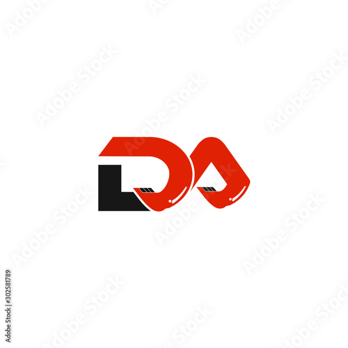 DA Letter Logo Design with Excavator Creative Modern Trendy Free Download DA Letter Logo Design with Excavator Creative Modern Trendy - GFXLoad