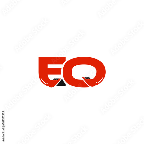 Free Download EO Letter Logo Design with Excavator Creative Modern Trendy - GFXLoad