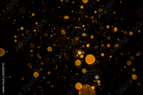 Abstract blur gold sparkle bokeh © pandaclub23