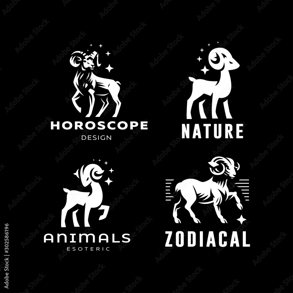 Aries, goat, ram. Aries, goat, ram.