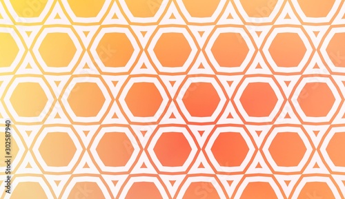Layout With Curved Line. Abstract Hipster Pattern. Gradient Background. Design For Screen, Presentation, Wallpaper. Holiday Object. Vector Illustration