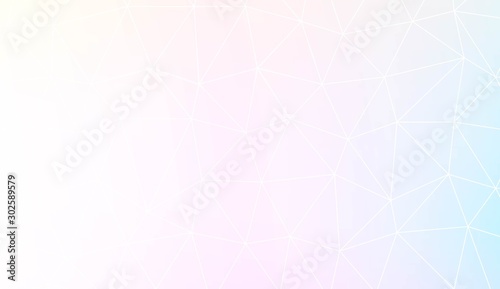 Decorative background with triangles. For flyer, screen, business presentation. Vector illustration. Creative gradient color.