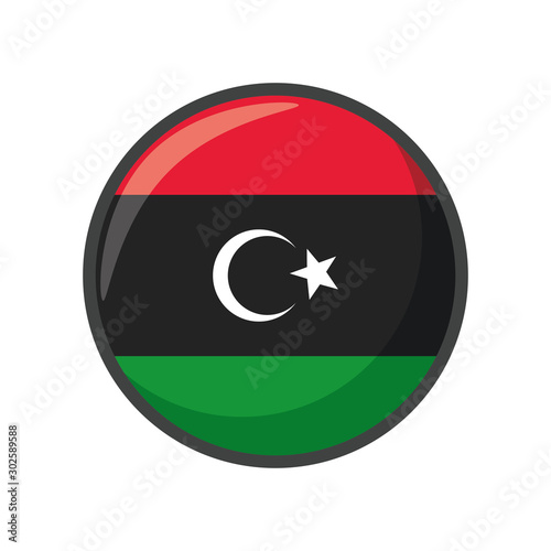 Free Download Isolated libya flag icon block design - GFXLoad
