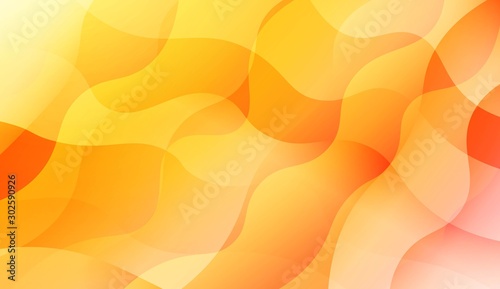 Wavy Background. Soft Color Gradient Background. For Greeting Card, Flyer, Invitation. Vector Illustration.