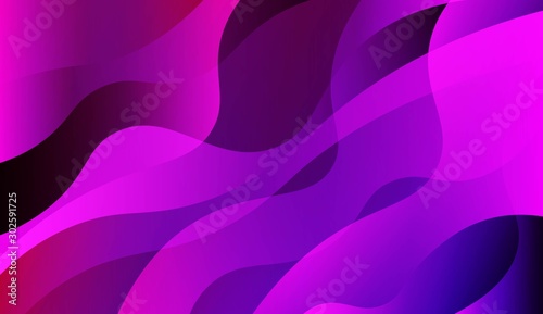 Abstract Shiny Waves. For Template Cell Phone Backgrounds. Vector Illustration