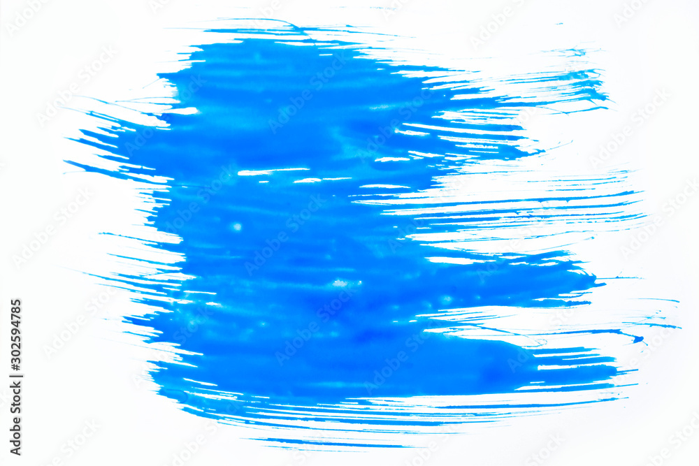 blue ink textures isolated on white background blue ink textures isolated on white background